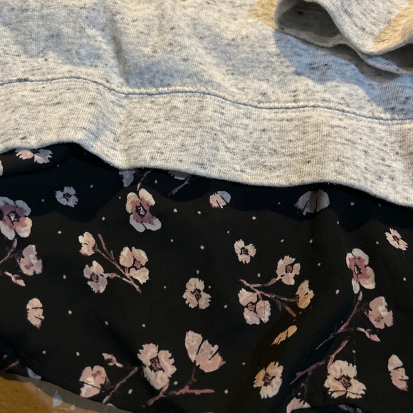 Grey cowl neck sweatshirt - Picture 2 of 2